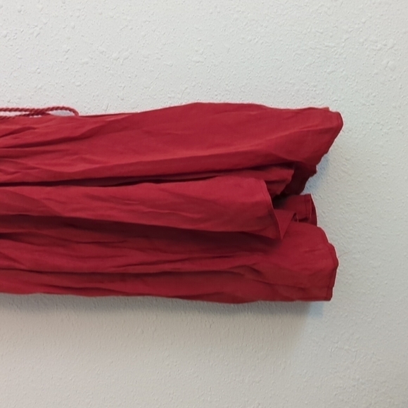 The Jetset Diaries Leone Mini Wrap Dress Red  Medium JCD Slip Dress Vday - Picture 11 of 16